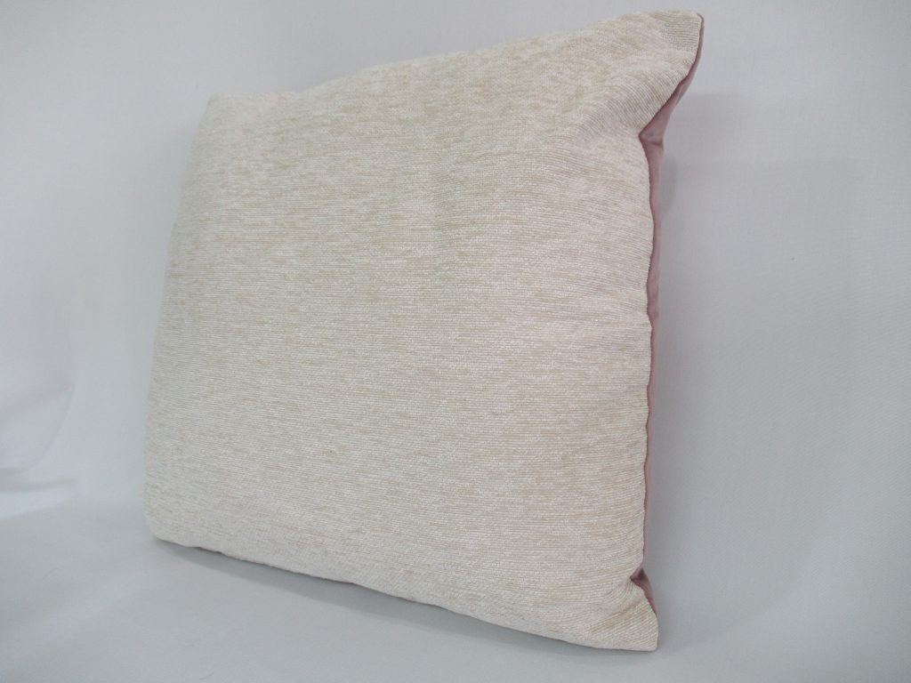 Sunshine Throw Pillow - Cream and Old Pink