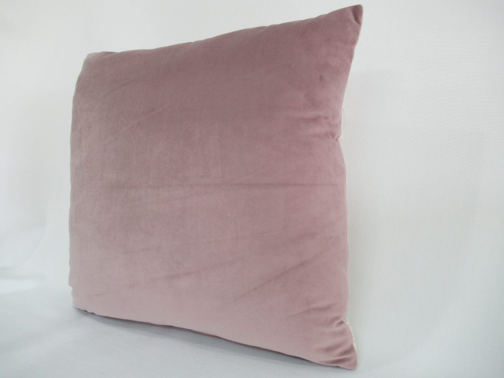 Sunshine Throw Pillow - Cream and Old Pink