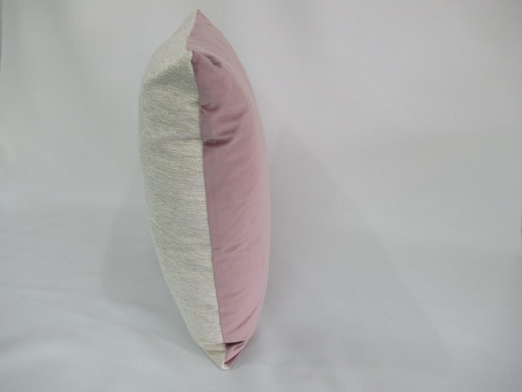 Sunshine Throw Pillow - Cream and Old Pink